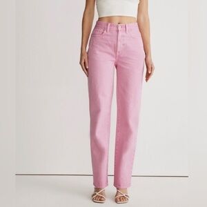 Madewell Baggy Straight Jeans Garment Dyed Edition